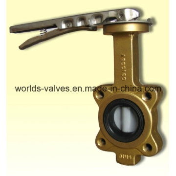 Gun Metal Al-Bronze Disc Butterfly Valve (D71X-10/16)